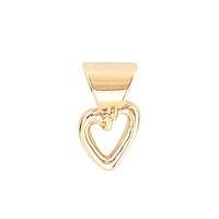 UNOde50 Heart-Shaped Metal Alloy Charms