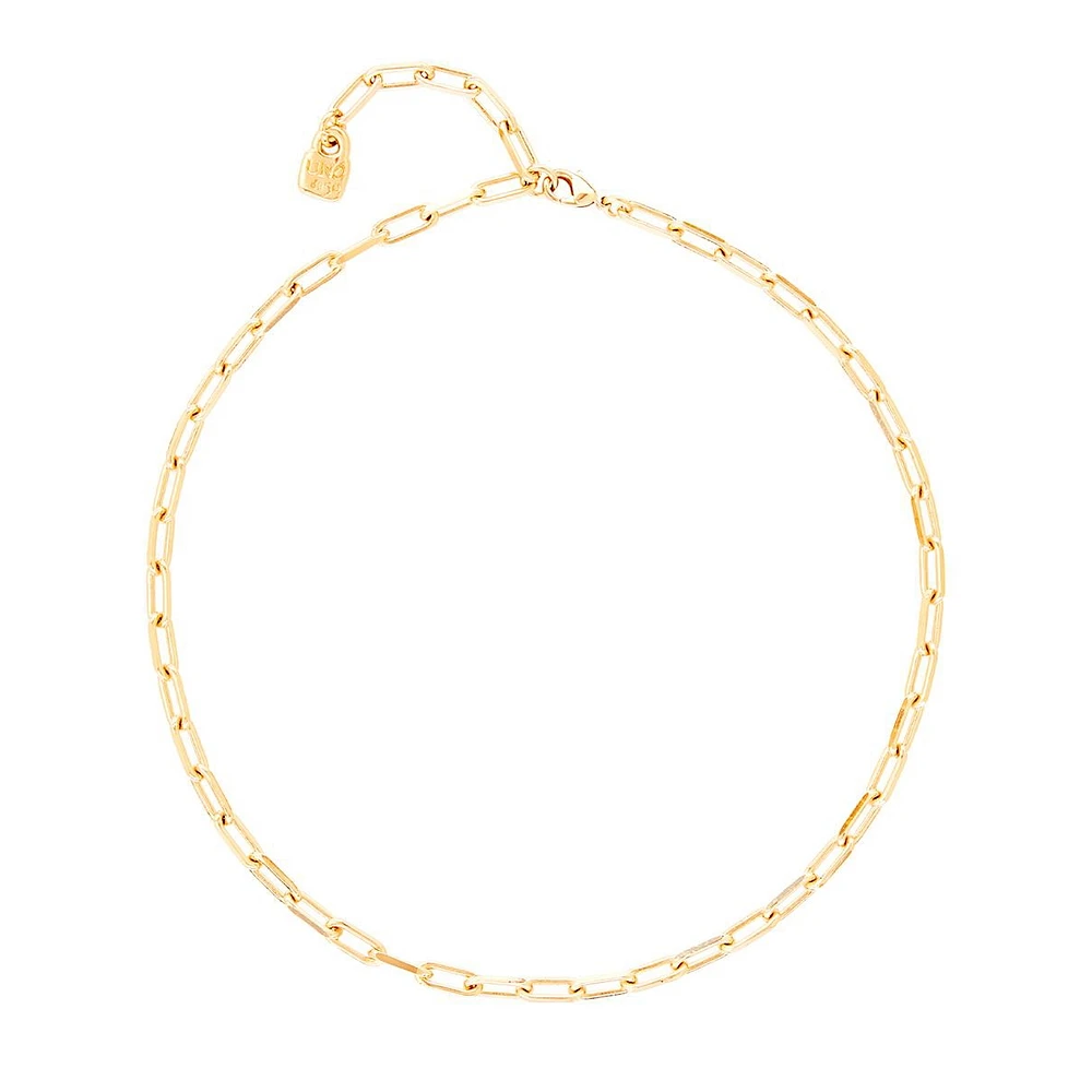 UNOde50 Metal Alloy Short Elongated Links Chain