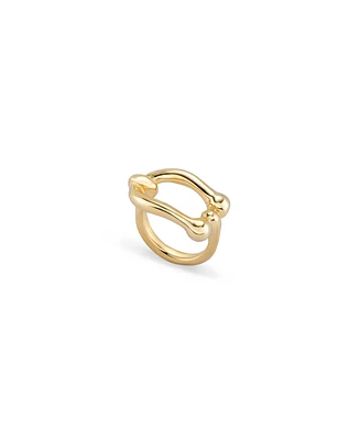 UNOde50 Link Shaped Metal Alloy Ring