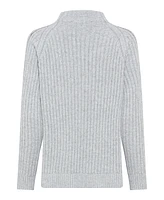 Olsen Women's Sequin Rib Knit Pulllover