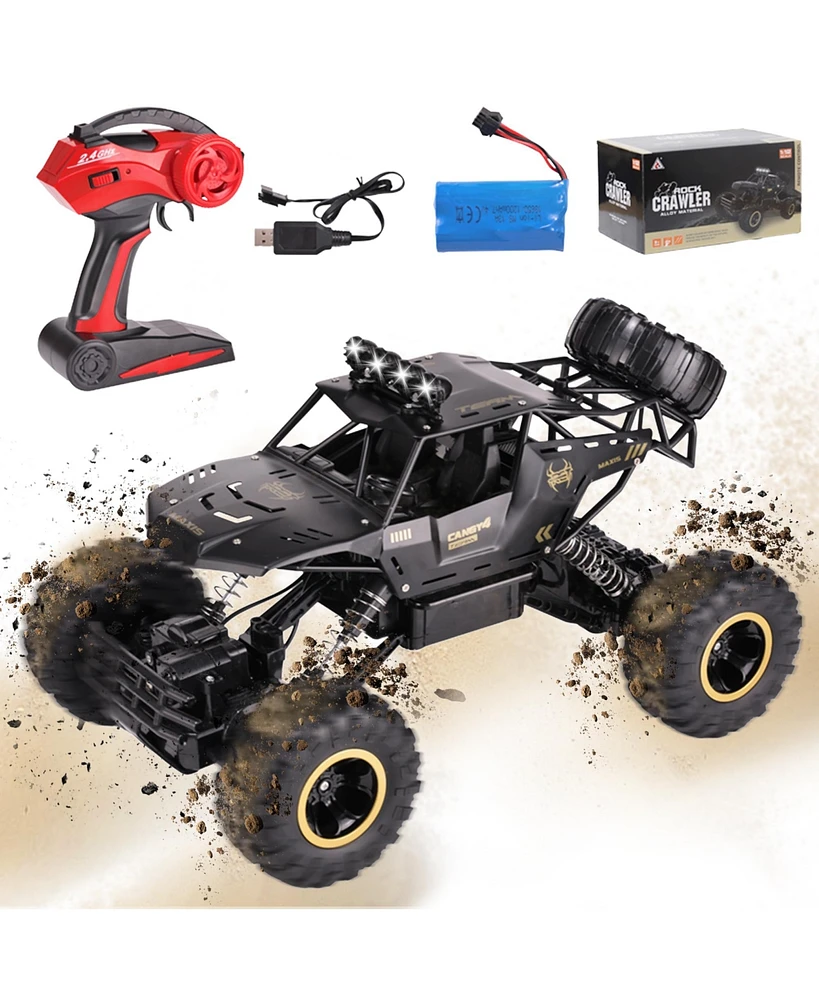 Vebreda 1:12 Scale Rc Off-Road Truck - 2.4G 4WD Dual Motor Remote Control Car