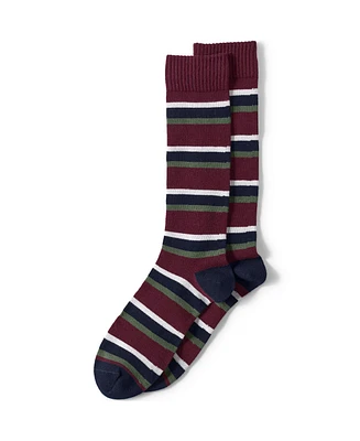 Lands' End Men's Novelty Crew Socks