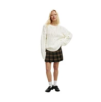 Cotton On Women's Oversized Cable Sweater