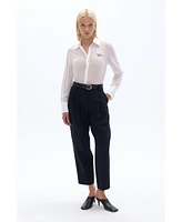 Nocturne Women's High Waist Pleated Pants