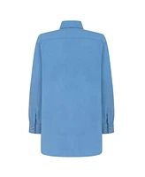 Nocturne Women's Oversized Button-Up Shirt