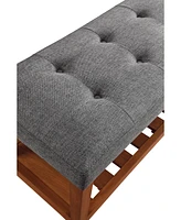 Streamdale Furniture Charla Bench In & Oak