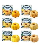 Dockside Market 6 Pack Tropical Mini Bundt Cake Sampler