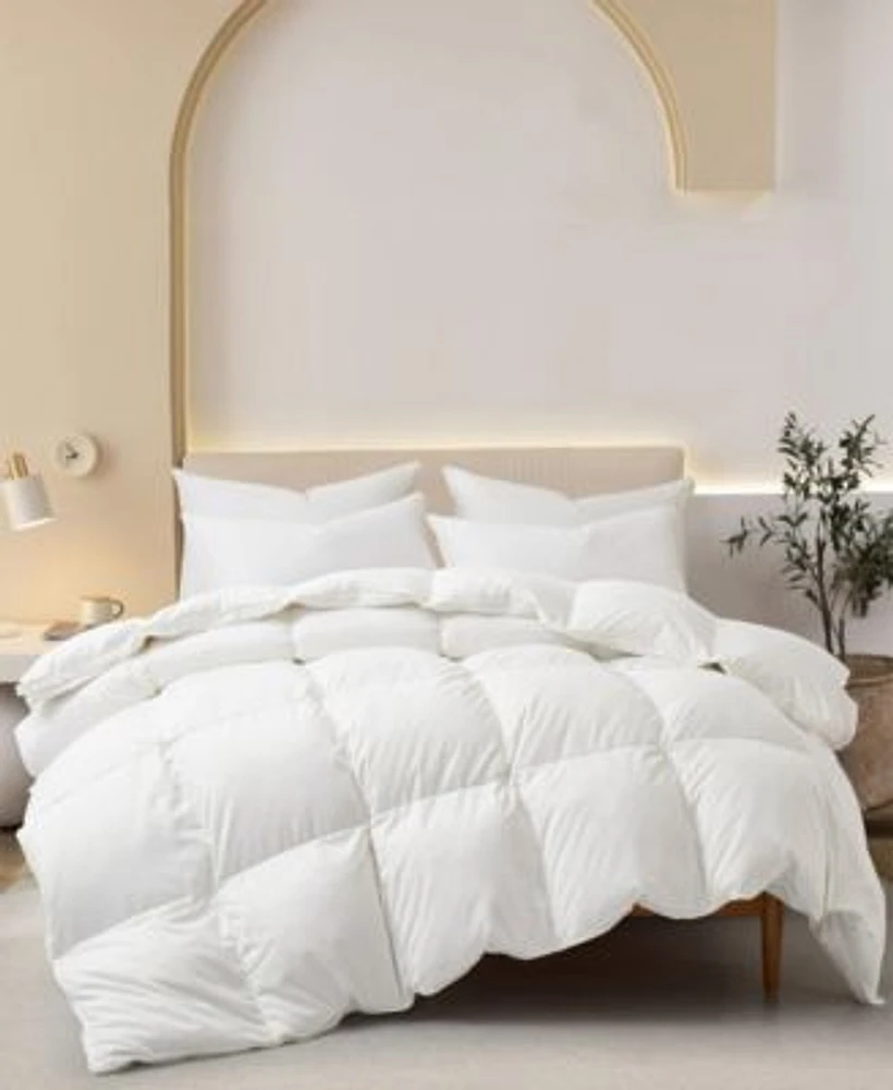 Unikome Extra Warmth White Goose Feather Fiber Comforters