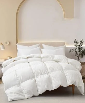 Unikome Extra Warmth White Goose Feather Fiber Comforters