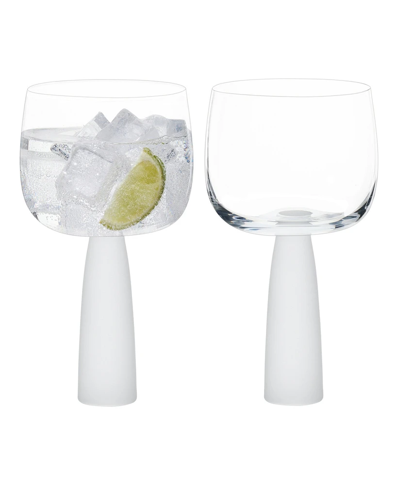 Anton Studio Designs Oslo Gin Glasses Frost, Set of 2