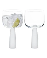 Anton Studio Designs Oslo Gin Glasses Frost, Set of 2