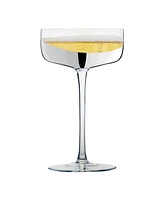 Anton Studio Designs Wave Champagne Coupes, Set of 2