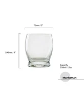 Anton Studio Designs Manhattan Double Old Fashioned Tumblers, Set of 2