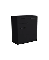 Streamdale Furniture Idaho Dresser With 2-Door Cabinets And Drawer