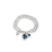 UNOde50 Sterling Silver Plated Metal Waterdrop Bracelet