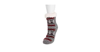 Muk Luks Women's Pieced Cabin Sock