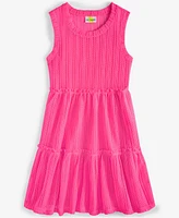 Epic Threads Big Girls Mesh Dress Swim Cover-Up, Exclusively at Macy's