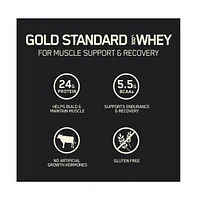 Optimum Nutrition Optimum Nutrition, Gold Standard 100% Whey Protein Powder, 5 lb