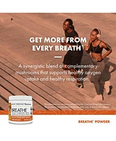 Host Defense Breathe Powder - Immune & Respiratory Support Mushroom Supplement