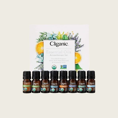 Cliganic Organic Aromatherapy Set (Top