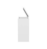 Depot E-shop Nova Bathroom Storage Cabinet, One Drawer, Liftable Top, White
