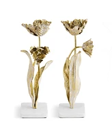 Michael Aram Tulip Candleholders, Set of 2