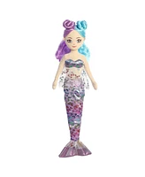 Aurora Large Flutter Fashion Sparkles Ophelia Sea Sparkles Enchanting Plush Toy Purple 17.5"