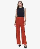 Halston Women's Pull-On Straight-Leg Pants