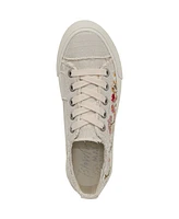 Blowfish Malibu Women's Sadie-Sun Embroidered Lace Up Platform Sneakers