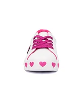 Olivia Miller Little Girls Heart Outsole Low Top Sneakers