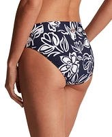 Lauren Ralph Women's Classic Band Floral-Print Hipster Bikini Bottoms