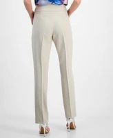 Tahari Asl Women's Mid-Rise Flare-Leg Pants