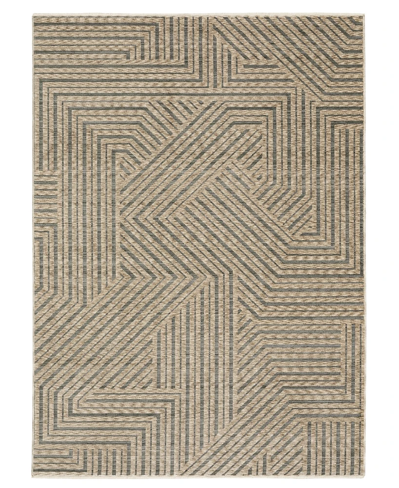 Oriental Weavers Echo ECH01 5'3"x7'6" Area Rug