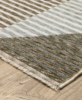 Oriental Weavers Echo ECH04 2'3"x7'6" Runner Area Rug