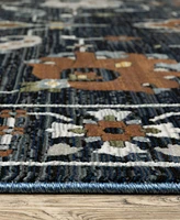 Oriental Weavers Keira KEI08 2'3"x7'6" Runner Area Rug