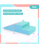 Step and Slide Climber for Infants Toddlers Baby Soft Foam Structure Blocks