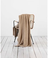 MagicLinen Waffle Throw