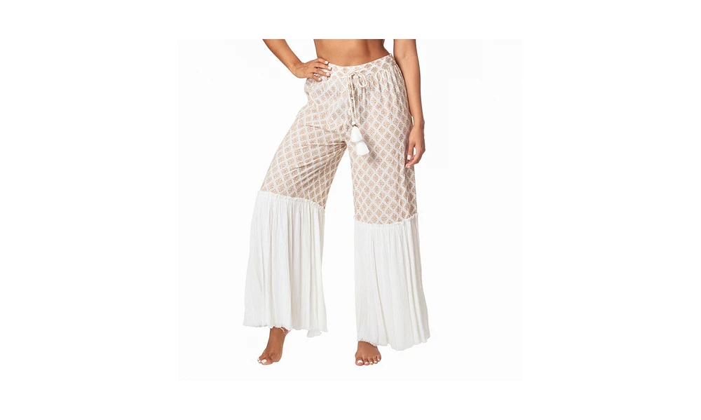 La Moda Clothing Women's Pallazo Pants