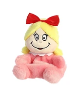 Aurora Mini Palm Pals Cindy-Lou Who Dr. Seuss Whimsical Plush Toy Pink 5"