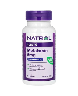 Natrol Melatonin Time Release 5 mg