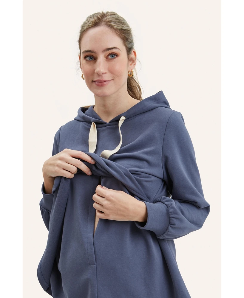 Nom Maternity Crosby Nursing Hoodie