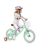 Hongge 14/16/18 Inch Kids Bike with Adjustable Seat and Bell for Kids 3-8 Years Olds