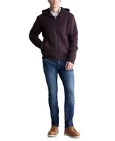 Men's Walmick Full-Zip Knit Hoodie with Sherpa Lining