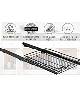 Florida Brands Black Pull Out Cabinet Organizer x 21 In