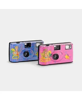 Retrospekt Barbie and Ken Preloaded 35MM Film Simple-Use Cameras (Double Pack)