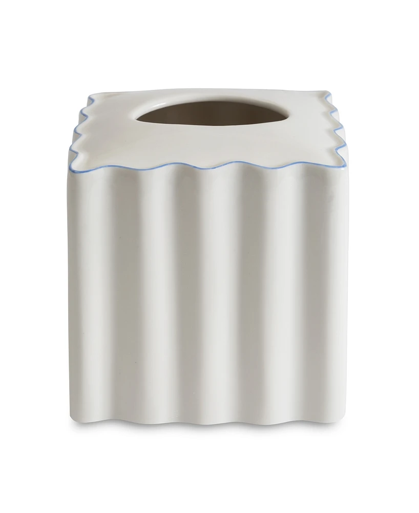 Cassadecor Mare Porcelain Tissue Box Cover