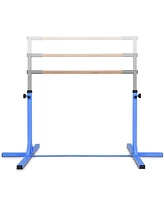 Hongge Gymnastics Horizontal Bar with Adjustable Height for Kids