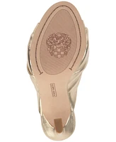 Vince Camuto Women's Patie Ruched Knot Hardware Dress Sandals