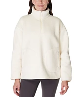 Sweaty Betty Women's Textured Plush Fleece Half-Zip Jacket