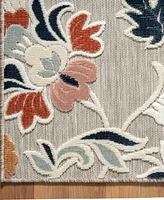 Closeout! Lr Home Vance VERND8210C 5' x 7' Outdoor Area Rug